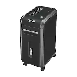 Fellowes - Powershred 99Ci 18-Sheet Cross-Cut Commercial Shredder - Black/Dark Silver
