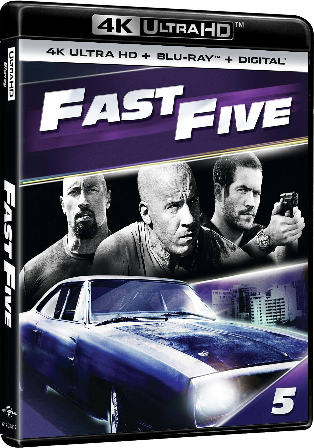 Angle. Fast Five   - 4K Blu-Ray.
