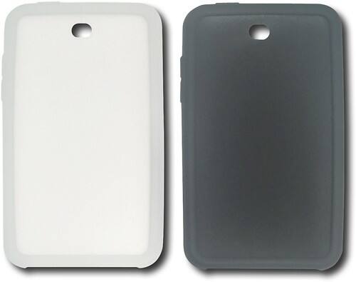 Front Standard. Init™ - Silicone Case for 3rd-Generation Apple® iPod® touch (2-Pack) - Black/White.
