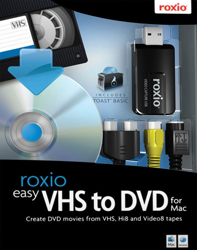 Roxio - Easy VHS to DVD for Mac - Mac was $79.99 now $49.99 (38.0% off)