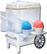 Angle. Nostalgia - Vintage Collection Snow Cone Maker - White.