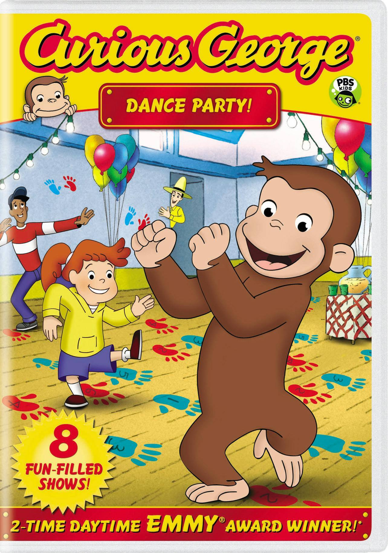 Front. Curious George: Dance Party! [DVD].