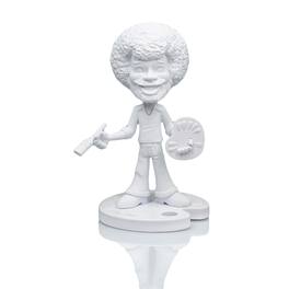 Toynk - TOONIES "PAINT YOUR OWN" BOB ROSS 6.5" VINYL FIGURE COLLECTIBLE | VARIANT - White