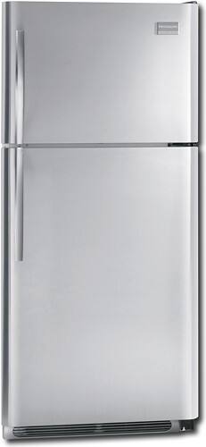 Front Standard. Frigidaire - Professional 18.0 Cu. Ft. Top-Mount Refrigerator - Stainless-Steel.