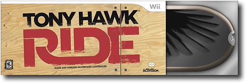 uitdrukken temperament Pijl Best Buy: Activision Tony Hawk: RIDE with Skateboard Controller for  Nintendo Wii 83787