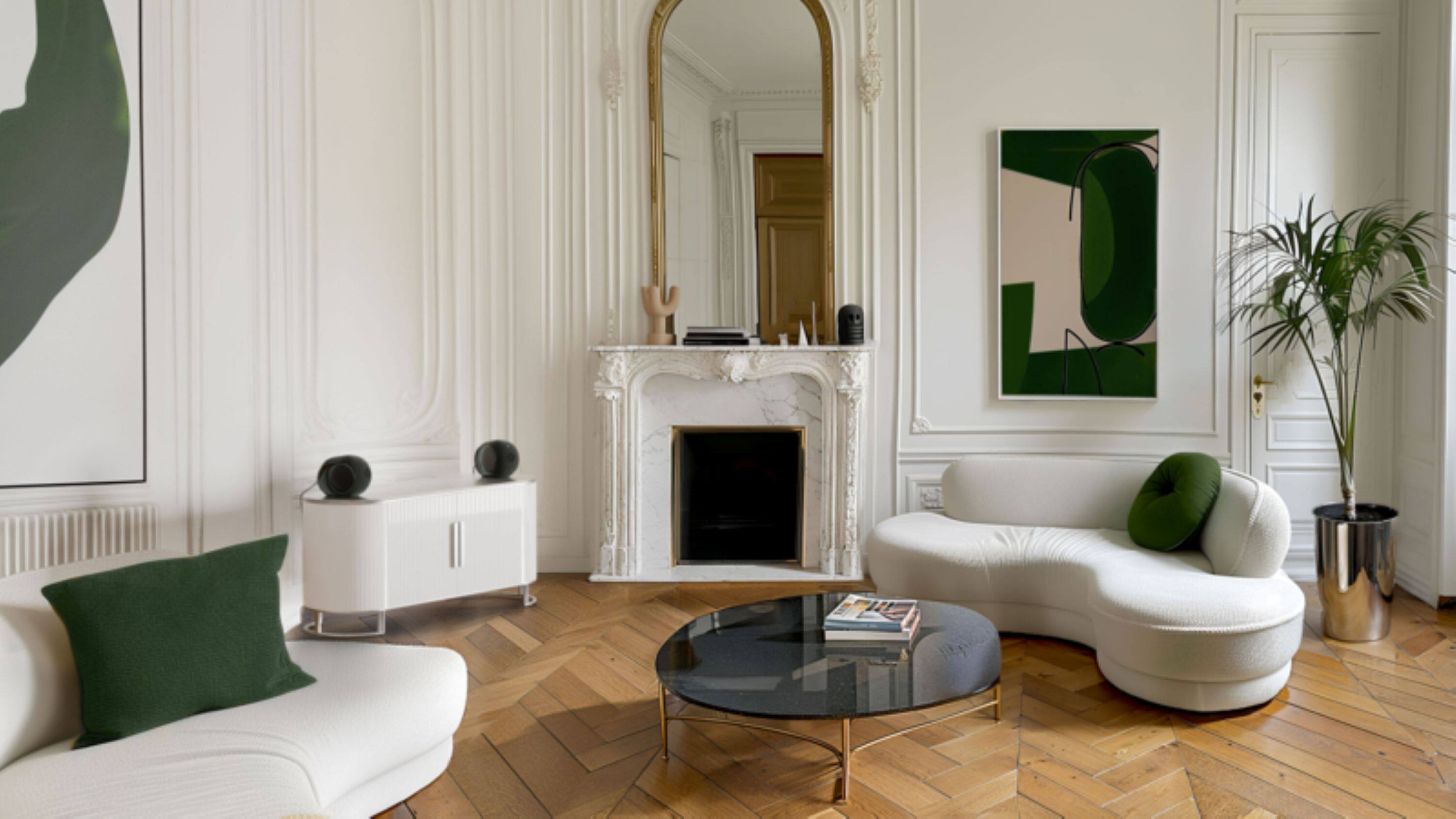 Alt View 6. Devialet - Phantom Ultimate 98 dB Speaker - Deep Forest.