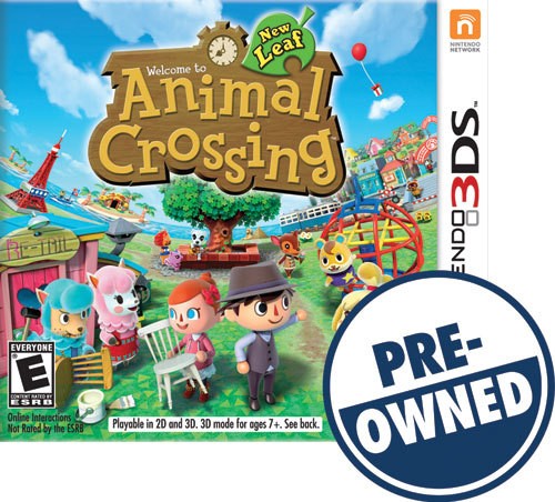 animal crossing pre owned
