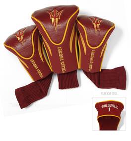 Team Golf - Arizona State Sun Devils 3-Pack Contour Headcover Set - Multicolor