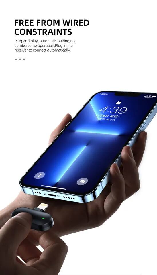 FREE FROM WIRED CONSTRAINTS

Plug and play, automatic pairing, no cumbersome operation. Plug in the receiver to connect automatically.