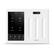 Front. Brilliant - Wi-Fi Smart 3-Switch Home Control Panel with Voice Assistant - White.