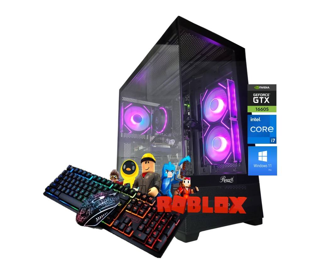 NVIDIA GEFORCE GTX 1660S  
Intel CORE i7  
Windows 11 Pro  
Resuril  
ROBLOX