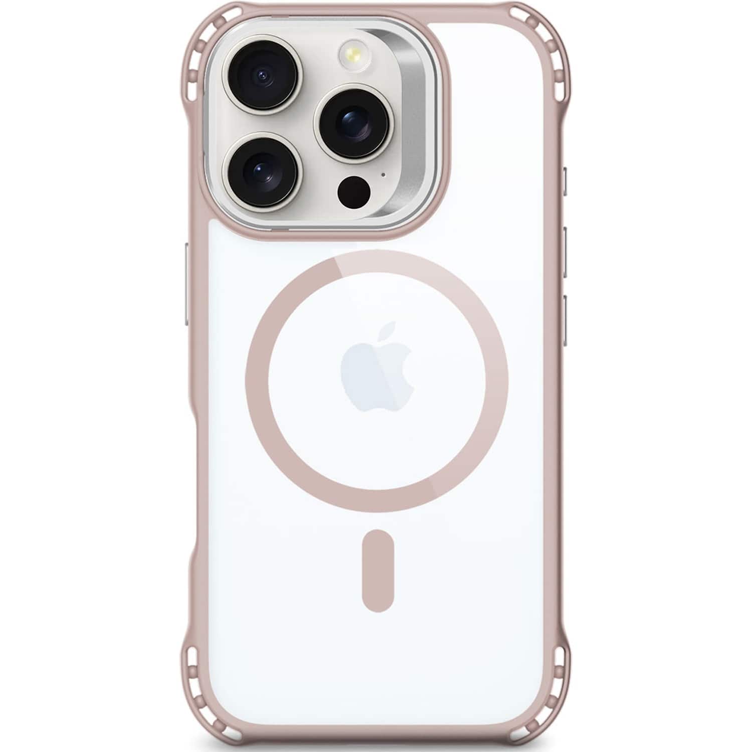 Front. SaharaCase - Venture-X Series Kickstand Case with MagSafe for Apple iPhone 16 Pro Max - Desert Rose.