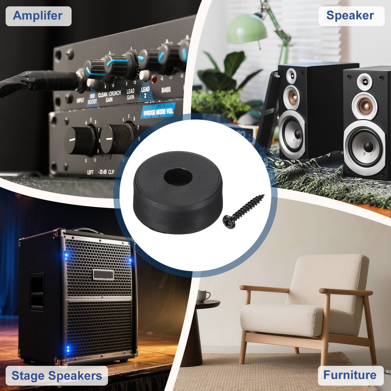Amplifier  
Speaker  
Stage Speakers  
Furniture