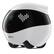 Front. Enabot - EBO Air 2 Whole-Home Mobile Robot 2K Ultra HD Camera, Remote Monitoring and Control - Dove White.