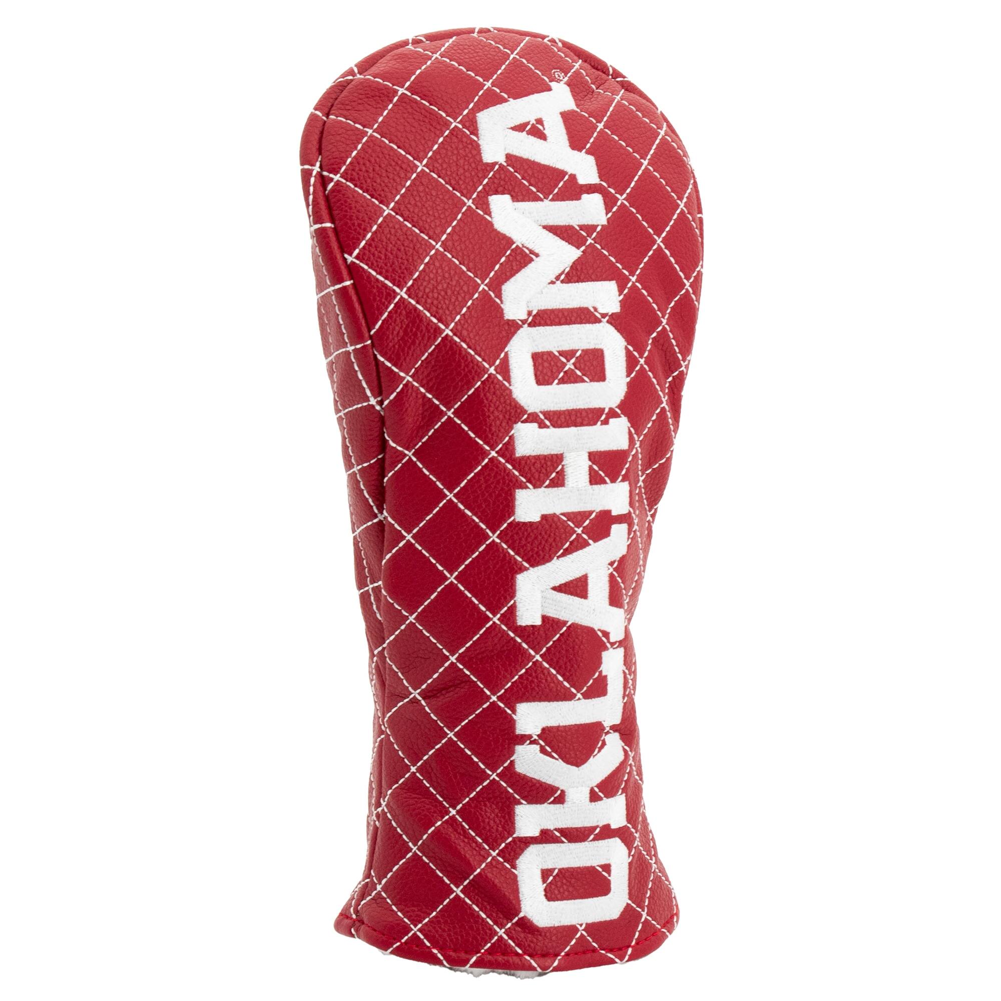 Alt View 2. Team Golf - Oklahoma Sooners Quilted Fairway Headcover - Multicolor.