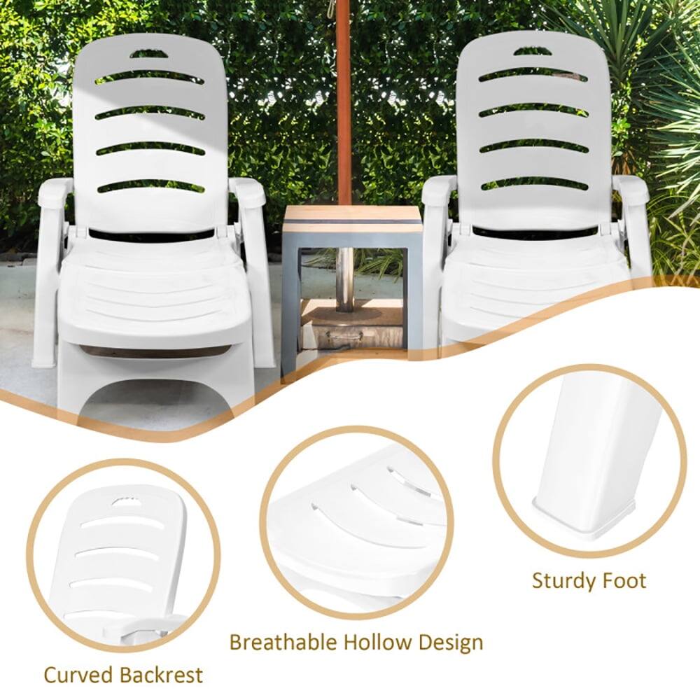 Sturdy Foot  
Breathable Hollow Design  
Curved Backrest