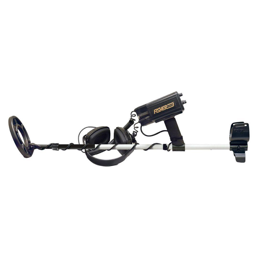 Back. Fisher - Fisher 1280X 8 Aquanaut Underwater All Purpose Black Metal Detector.