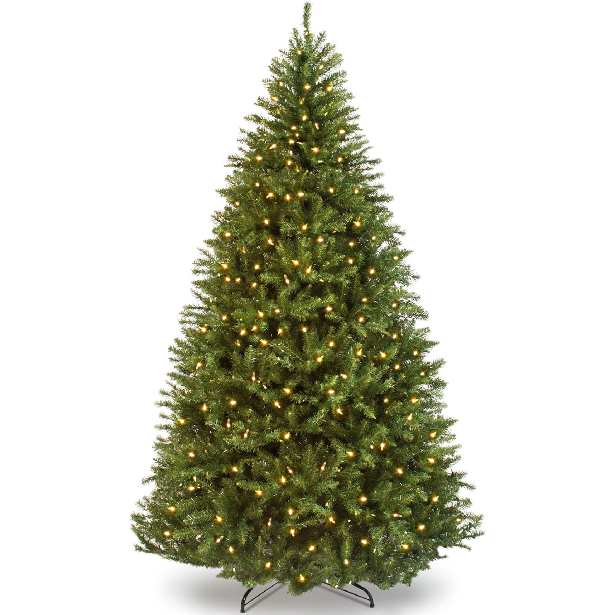 Front. Best Choice Products - Best Choice Products 4.5ft Pre-Lit Hinged Douglas Full Fir Artificial Christmas Tree Holiday Decoration w/ 200 Lights - Green.