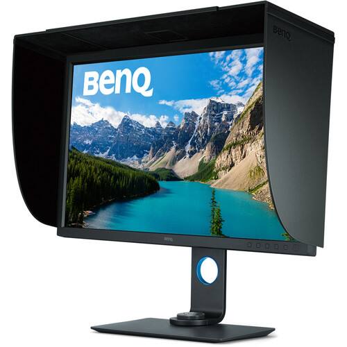Alt View 1. BenQ - SW321C 32" IPS 3840x2160 Photo Video Editing Monitor 5ms HDMI DisplayPort - Black.