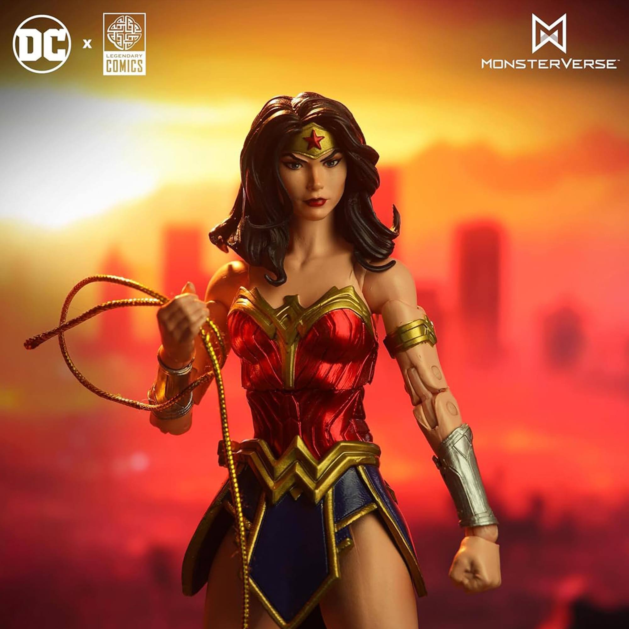 McFarlane Toys DC Multiverse x Monsterverse | Wonder Woman vs