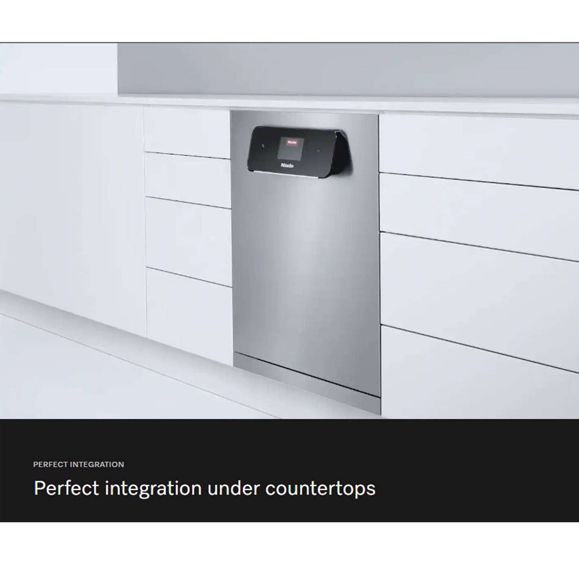 Perfect integration under countertops