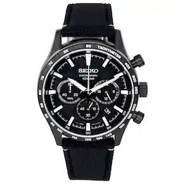 Seiko - Men's Classic Dial Watch - SSB417P1 - Black
