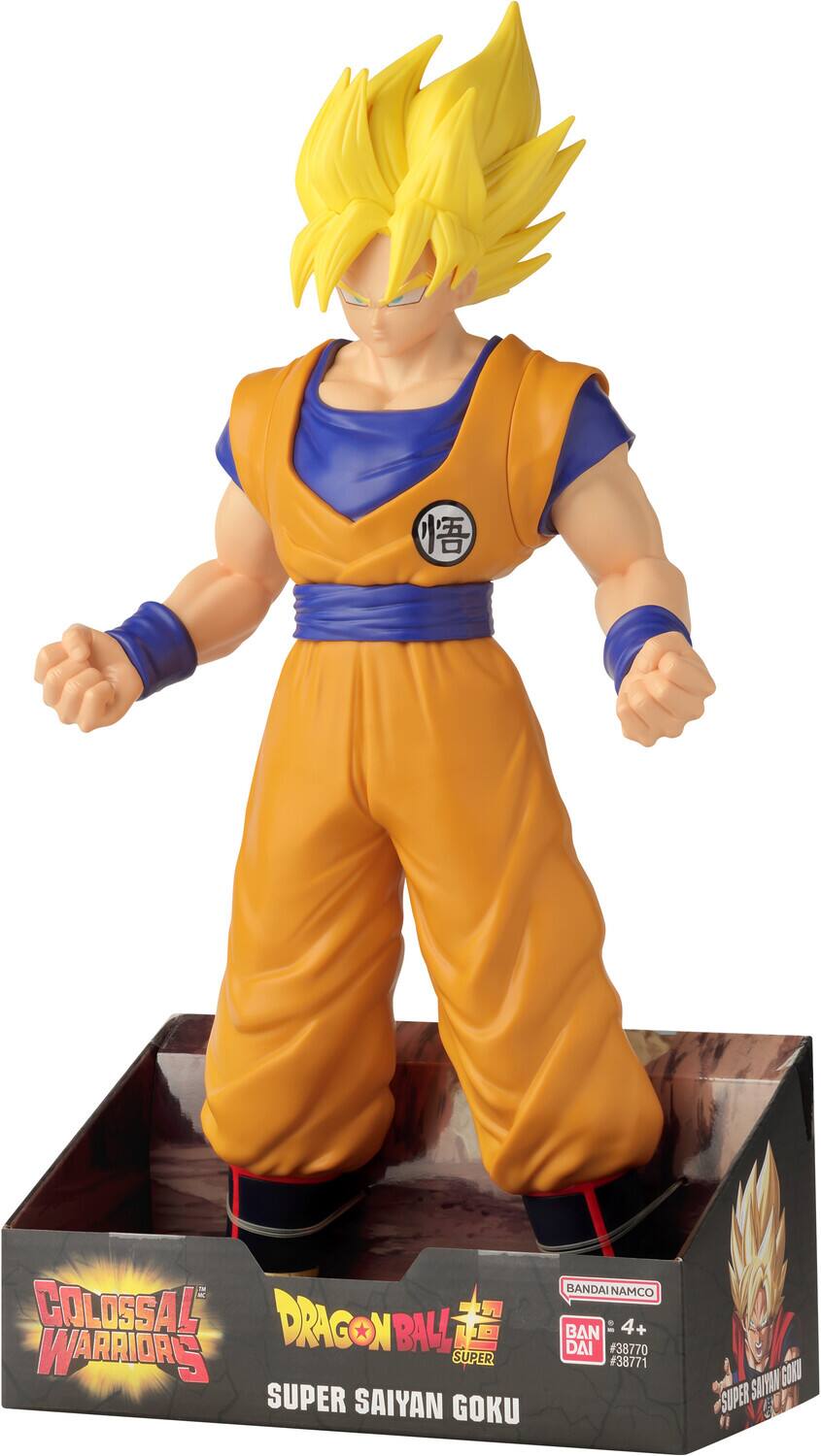 COLOSSAL DRAGONBALL WARRIORS  
SUPER SAIYAN GOKU  
BANDAI NAMCO  
BAN  
4+  
#38770 #38771  
SATTIN GORT SUPER 6