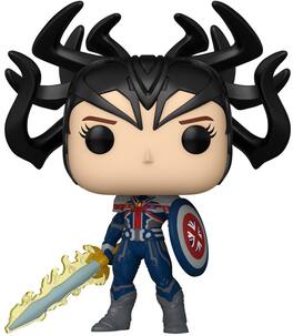 Funko - POP! VINYL: What If - Infinity Captain Carter - COLLECTIBLES - Multicolor