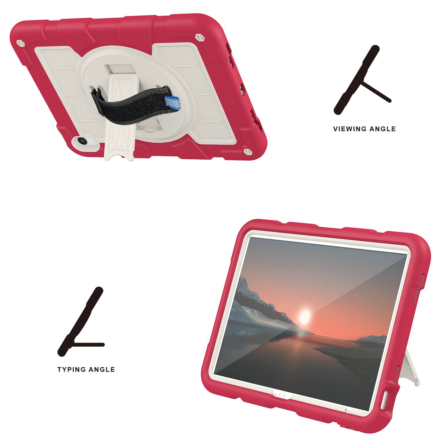 VIEWING ANGLE

TYPING ANGLE
