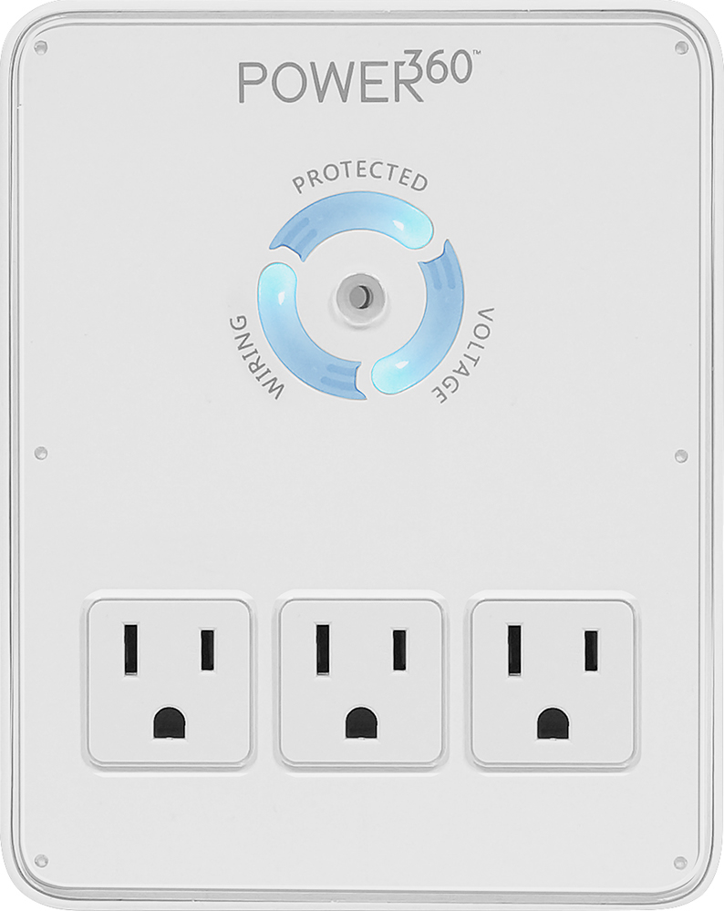 Best Buy: PowerBridge In-Wall Power and Cable Management White 2-PBCK