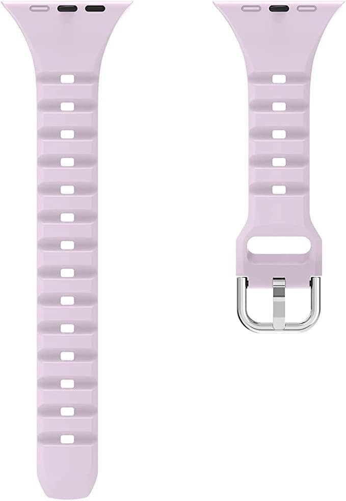 Back. Worryfree Gadgets - Worryfree Gadgets Silicone Slim Bands - Lavender.