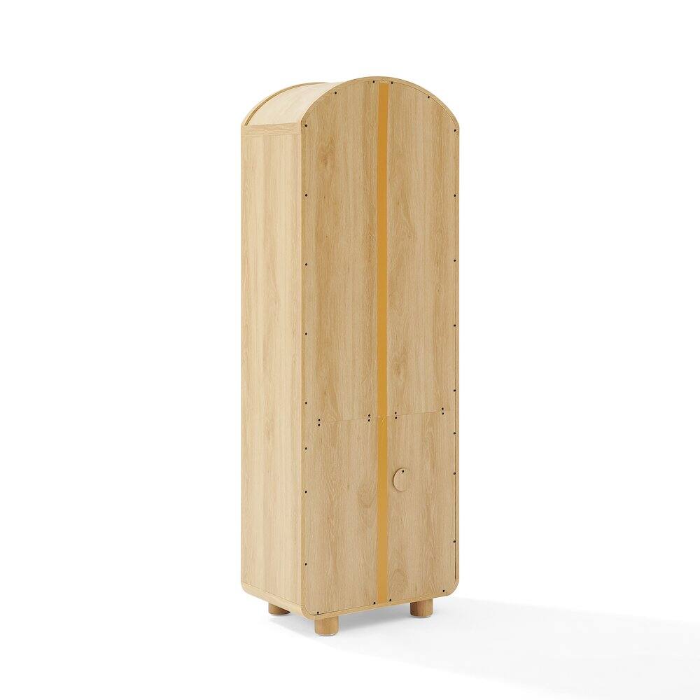 Back. Crosley Furniture - Millie Bookcase Ash - Ash.