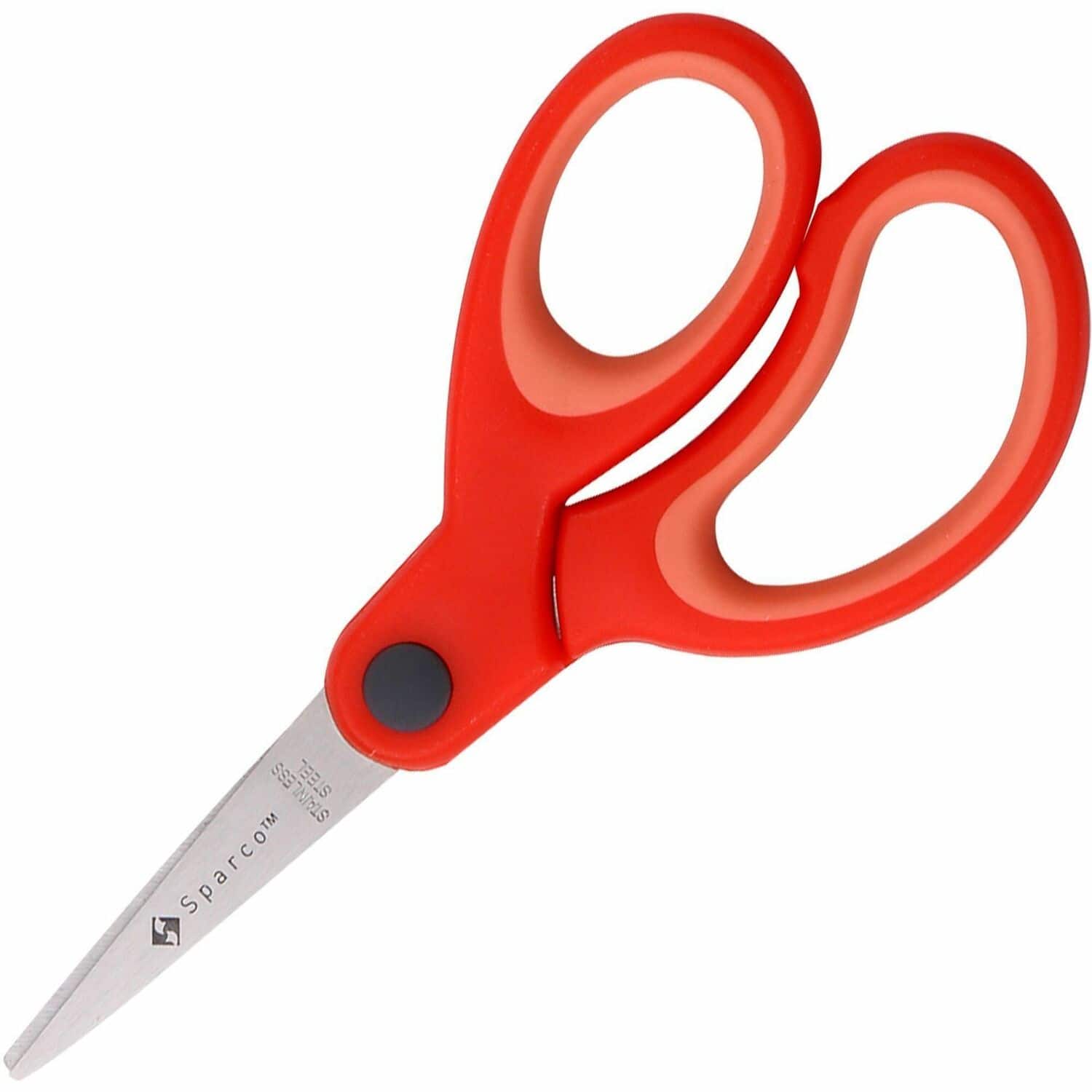 Sparco - 5" Kids Pointed End Scissors Pointed Tip 1 Each - Red