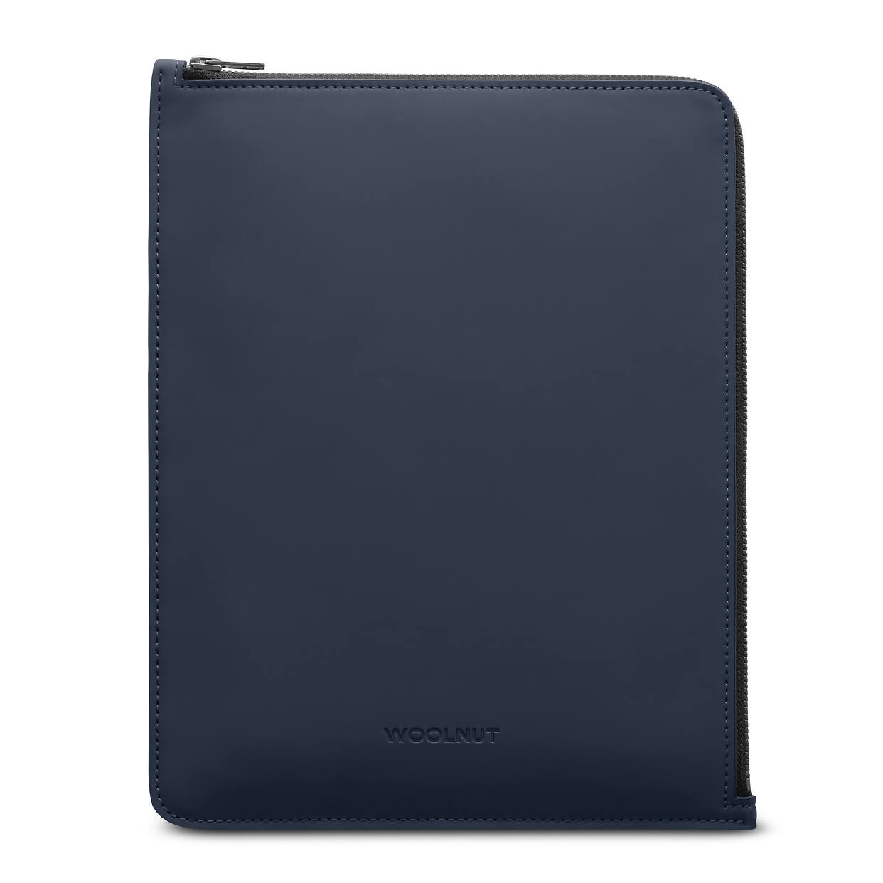 Angle. Woolnut - Coated PU Folio for 11-inch iPad Pro & Air - Black - Blue.