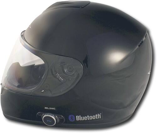 Angle Standard. Blinc - Full-Face Bluetooth Motorcycle Helmet (Extra Large).