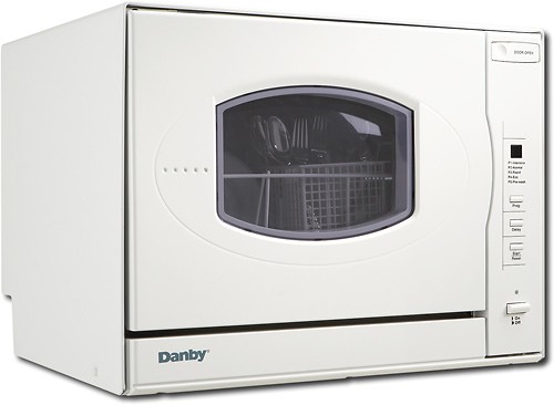 Best Buy: Danby 18 Tabletop Portable Dishwasher White DDW497W