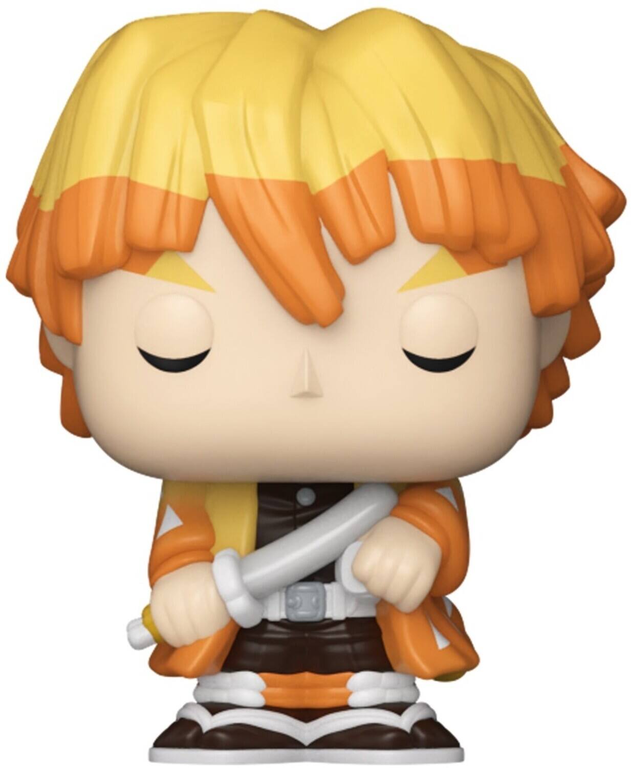 Alt View 4. Funko - Funko Bitty POP!: Demon Slayer - Zenitsu 4-pack   - COLLECTIBLES - Multicolor.