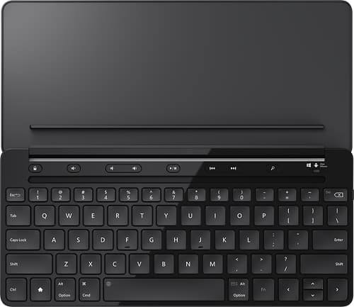 Microsoft - Mobile Keyboard for Select Smartphones and Tablets - Black-Front_Standard