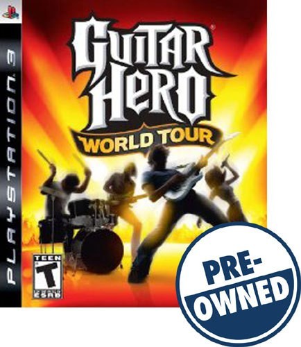  Guitar Hero World Tour Game — PRE-OWNED - PlayStation 3