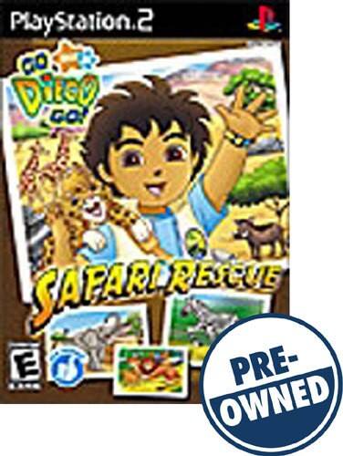 Front Standard. Go, Diego, Go: Safari Rescue — PRE-OWNED - PlayStation 2.