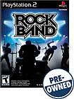 Front Detail. Rock Band — PRE-OWNED - PlayStation 2.