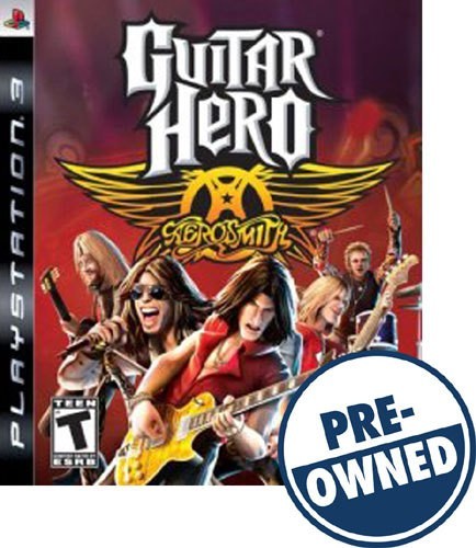  Guitar Hero: Aerosmith — PRE-OWNED - PlayStation 3