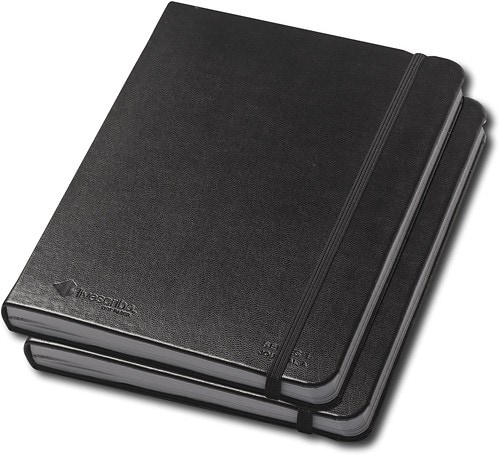 Angle Standard. Livescribe - Journal for Livescribe Pulse Smartpen (2-pack) - Black.