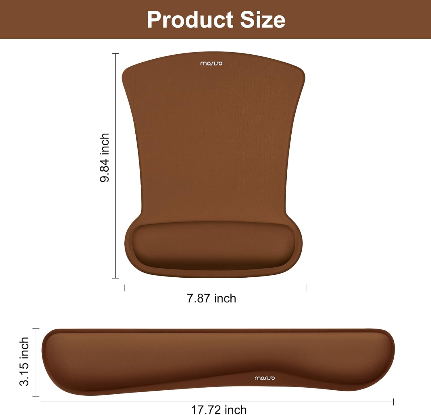 Product Size

- Height: 9.84 inch
- Width: 7.87 inch
- Depth: 3.15 inch
- Length: 17.72 inch