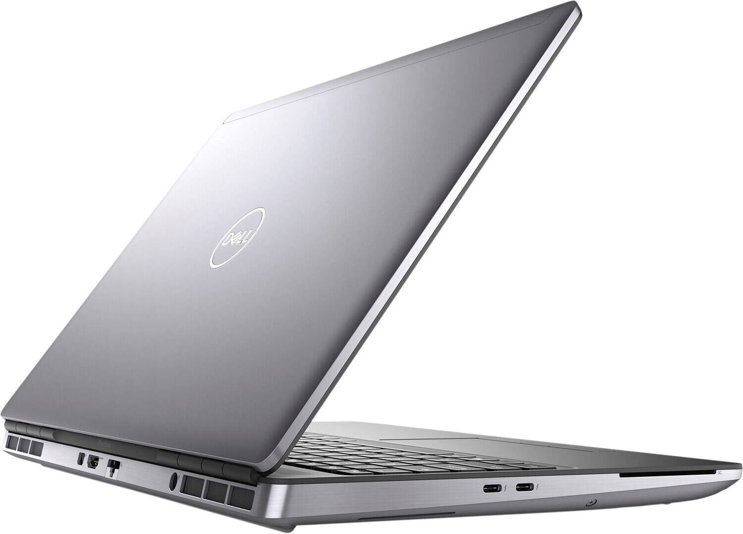 Alt View 12. Dell - Precision 7550 15.6" Refurbished Laptop - Intel 10th Gen Core i7 with 32GB Memory - NVIDIA Quadro T1000 - 1TB SSD - Gray.