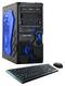CybertronPC - Borg-709 Desktop - AMD FX-Series - 8GB Memory - 1TB Hard Drive - Black/Blue-Front_Standard
