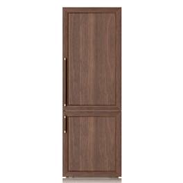 Ca'Lefort - 22" Panel Ready Refrigerator with Bottom Freezer, 3-zone Temperature Control, 9.72 cu.ft (Panel Not Included) - White