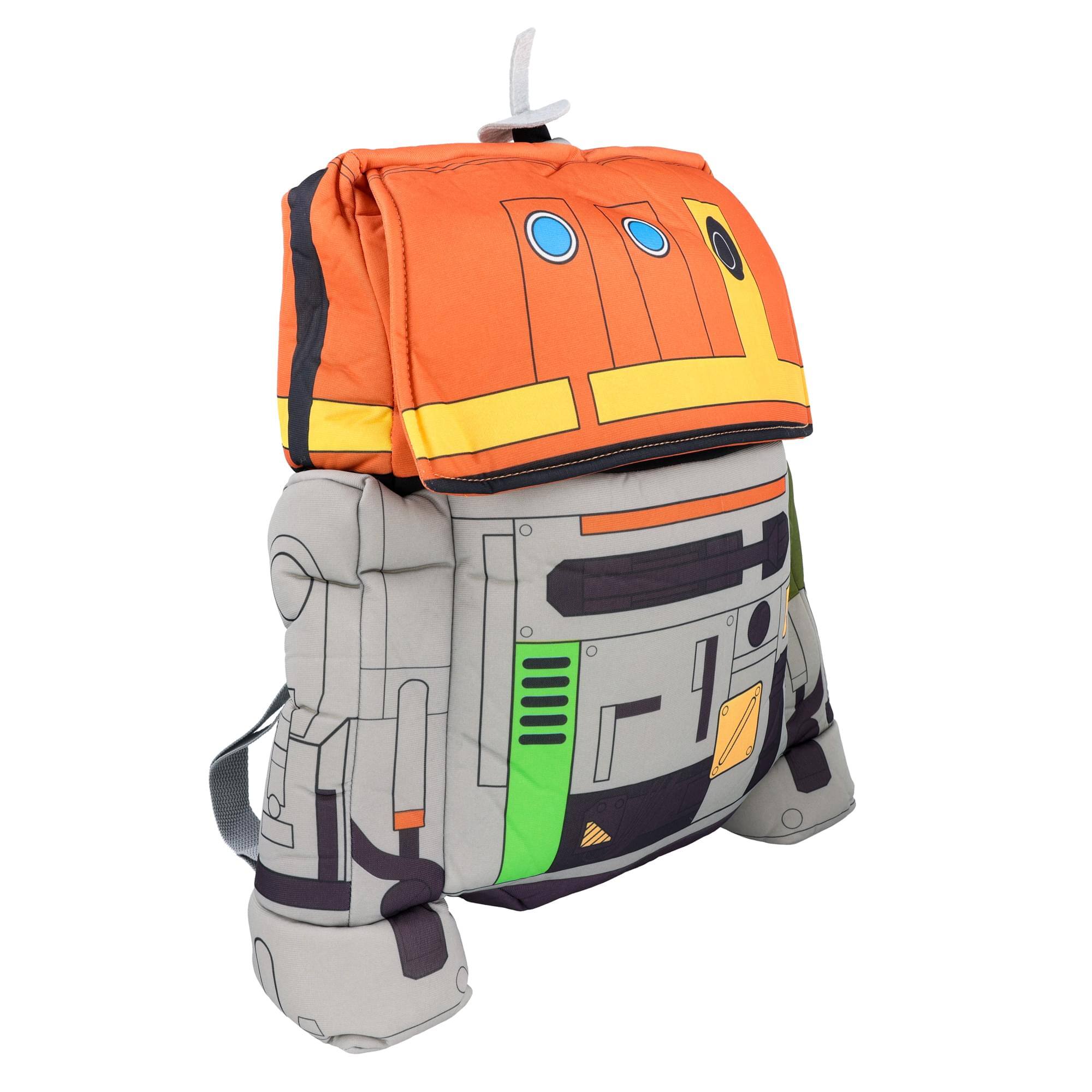 Alt View 3. Star Wars - Comic Images Star Wars Rebels Chopper Plush Backpack - Multi-Color.