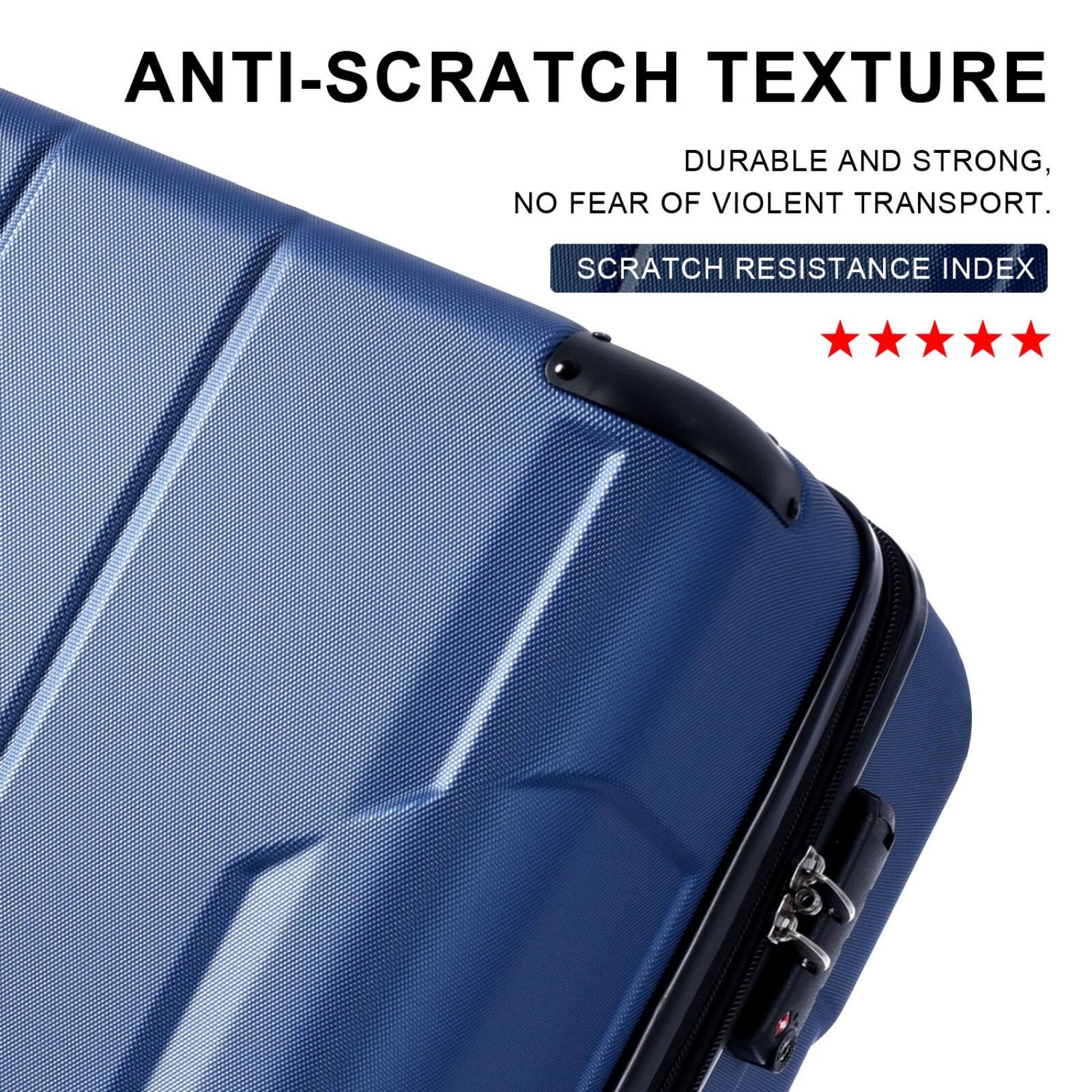 ANTI-SCRATCH TEXTURE  
DURABLE AND STRONG, NO FEAR OF VIOLENT TRANSPORT.  
SCRATCH RESISTANCE INDEX  
★★★★★
