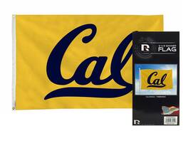 Rico Industries - University of California UC Berkeley Golden Bears Indoor Outdoor 3 x 5 Banner Flag with grommets for hanging - Multi